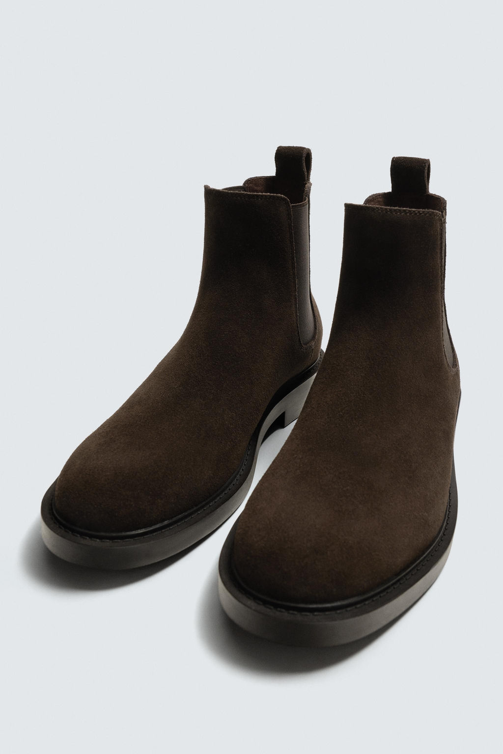 LEATHER CHELSEA BOOTS - Zara фото 5