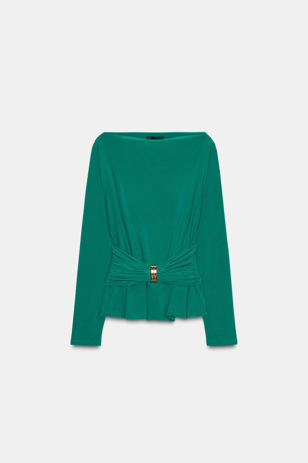 DRAPED WAIST TOP - Zara фото 7