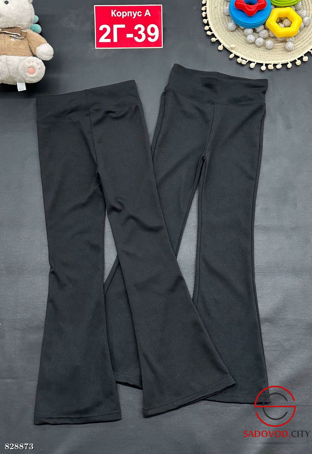 Штаны для девочки на резинке