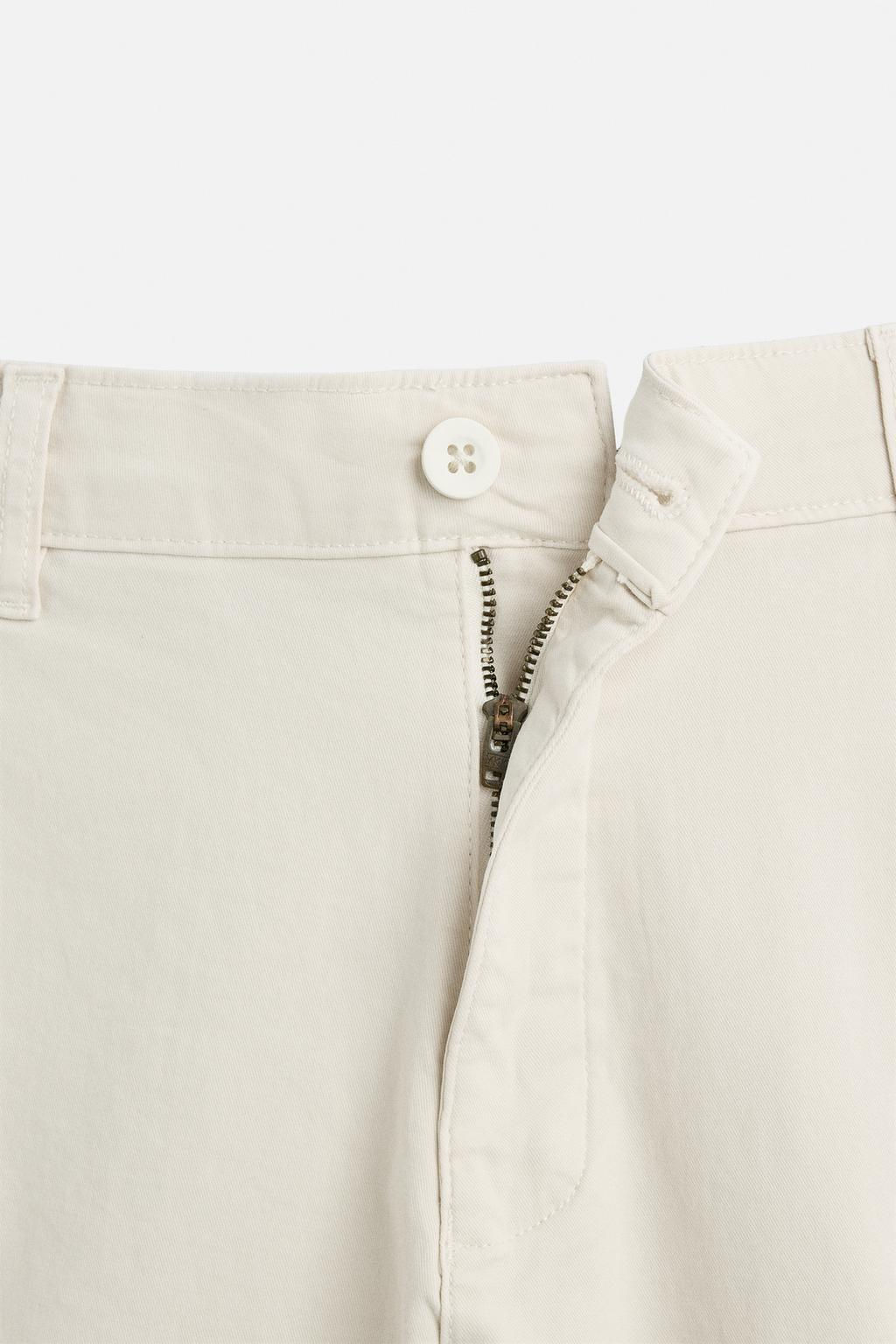 SKINNY FIT CHINO TROUSERS - Zara фото 9