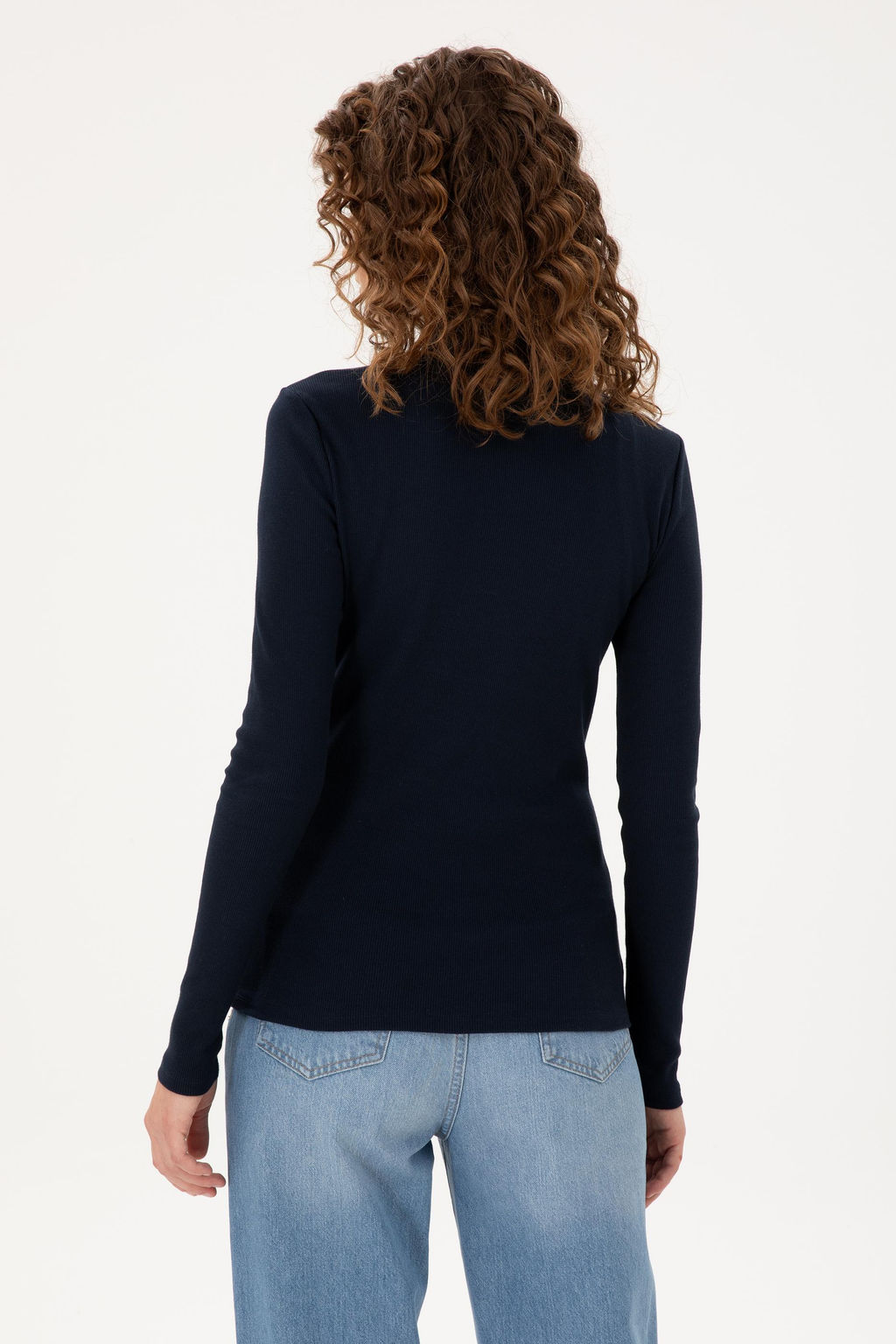 Женский темно-синий свитшот Неожиданная скидка в корзине - U.s. polo assn фото 12