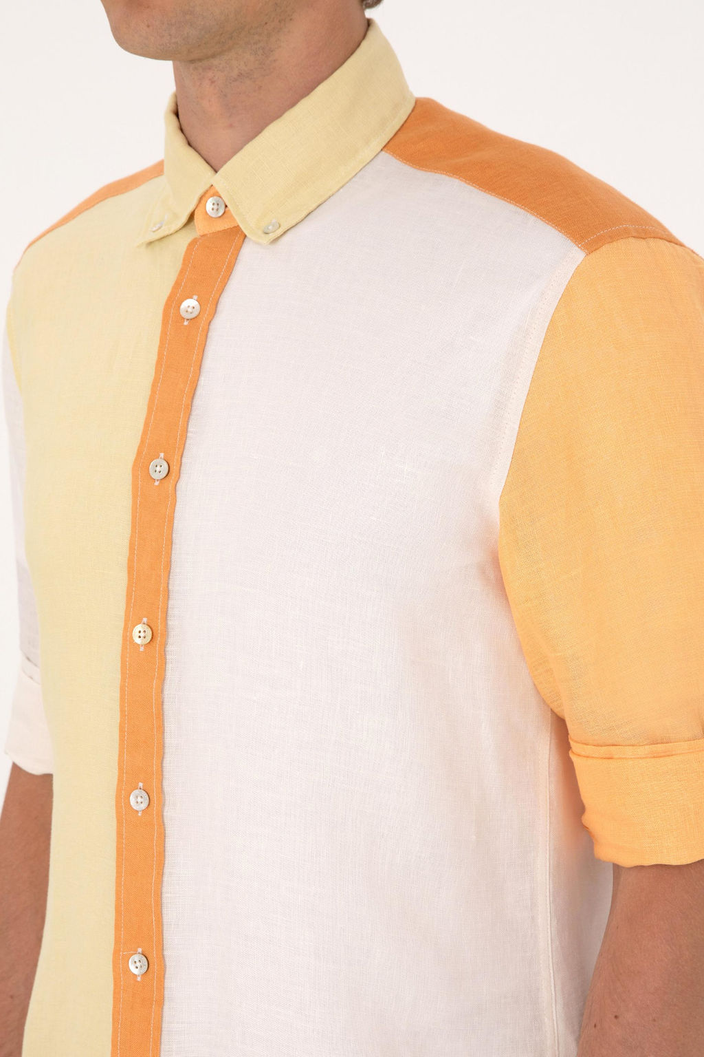 Erkek Turuncu Uzun Kollu G_mlek - U.s. polo assn фото 7