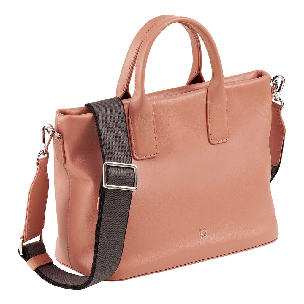 Итальянская женская сумка DuDu Bags серии Jaqueline | розовый фламинго - Dudubags фото 2