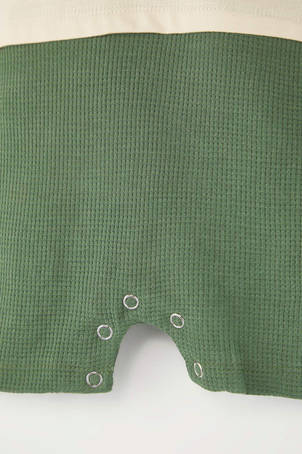 Tas Erkek Bebek Pamuklu Animal Bask?l? Dokulu Orme Tulum TKDSS25TU00021 - Trendyolmilla фото 2