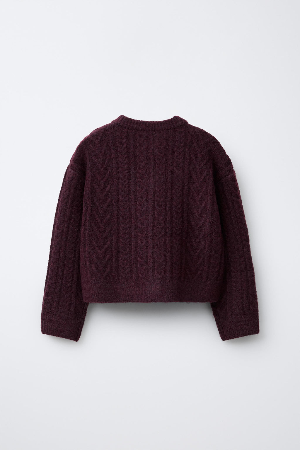 CABLE-KNIT CARDIGAN - Zara фото 2