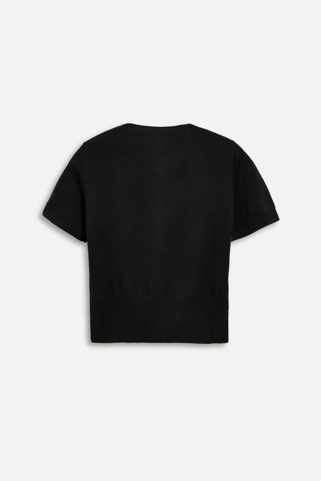 CASHMERE SHORT SLEEVE SWEATER 50TH ANNIVERSARY - Zara фото 3