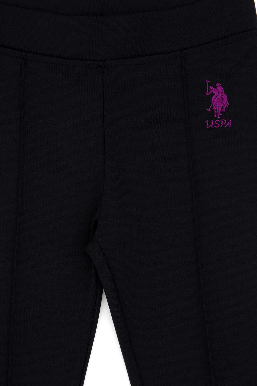 K_z _ocuk Siyah Tayt Sepette S_rpriz _ndirim - U.s. polo assn фото 4