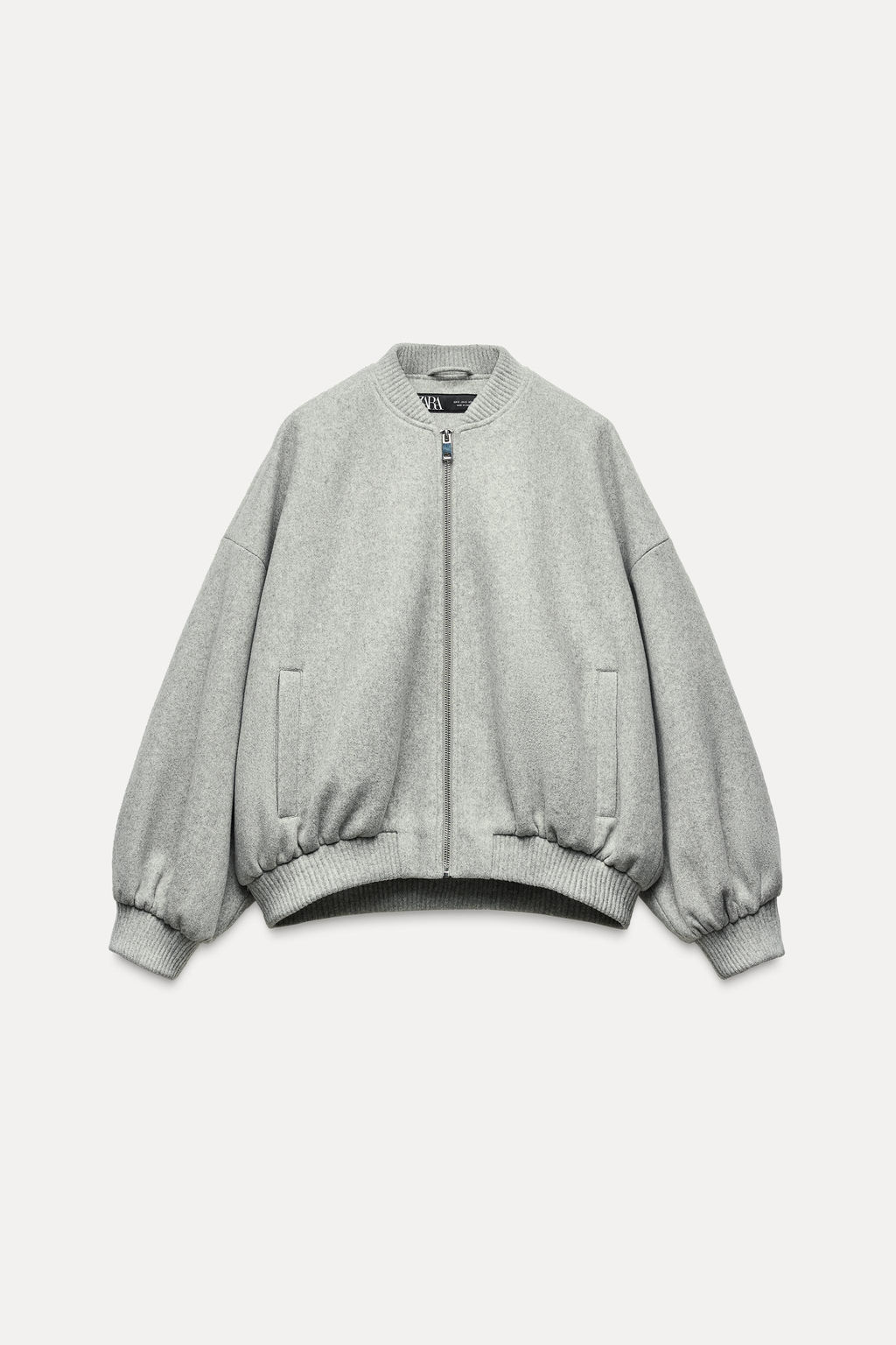 SOFT OVERSIZE BOMBER JACKET - Zara фото 7