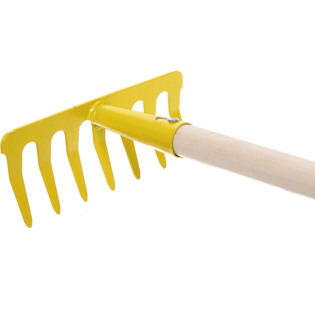 Цена за 5 шт. Грабли садовые 7 зубьев "Фантастика" 72см с деревянным черенком