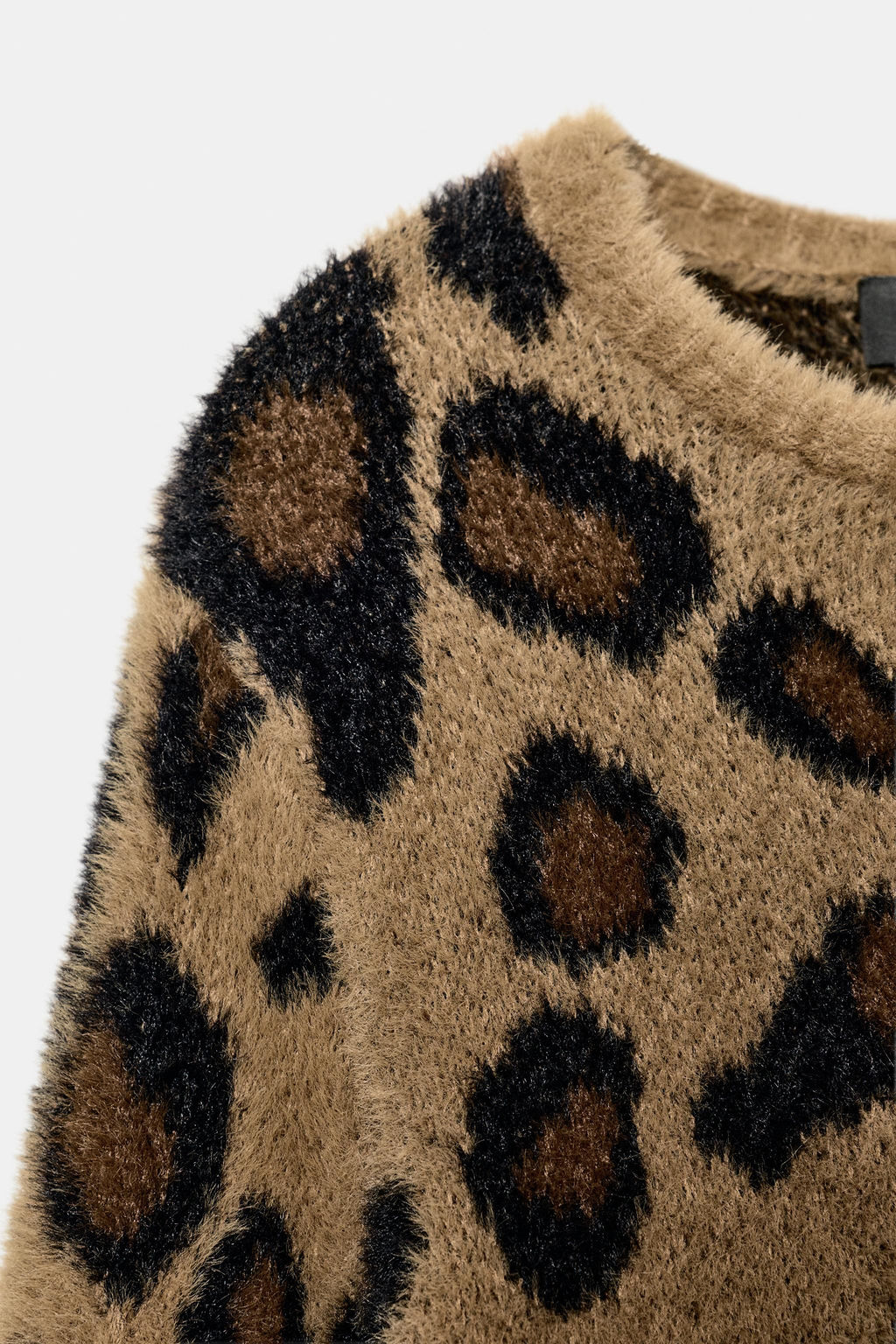 ANIMAL JACQUARD KNIT CARDIGAN - Zara фото 8