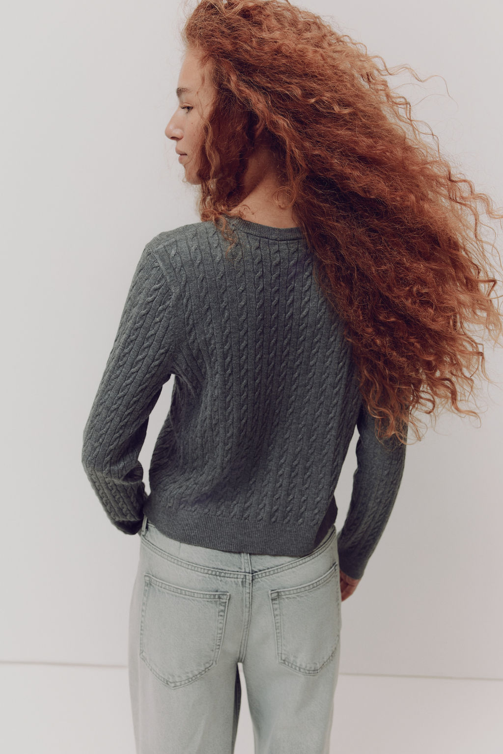 Jersey en punto trenzado - H&m фото 8