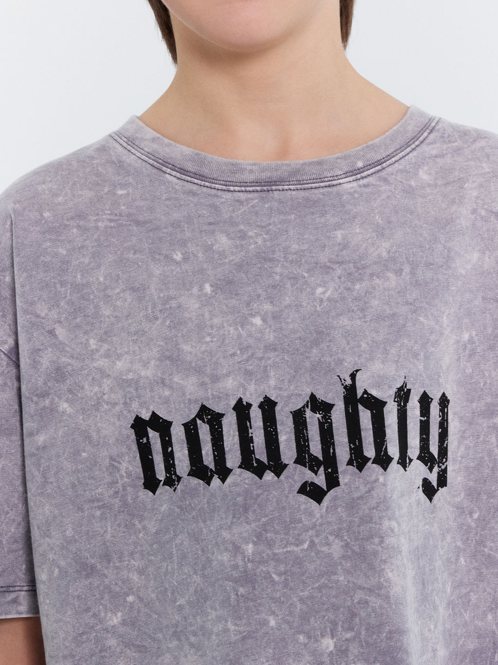 Футболка для мальчиков серая с эффектом acid wash - Mark formelle фото 5