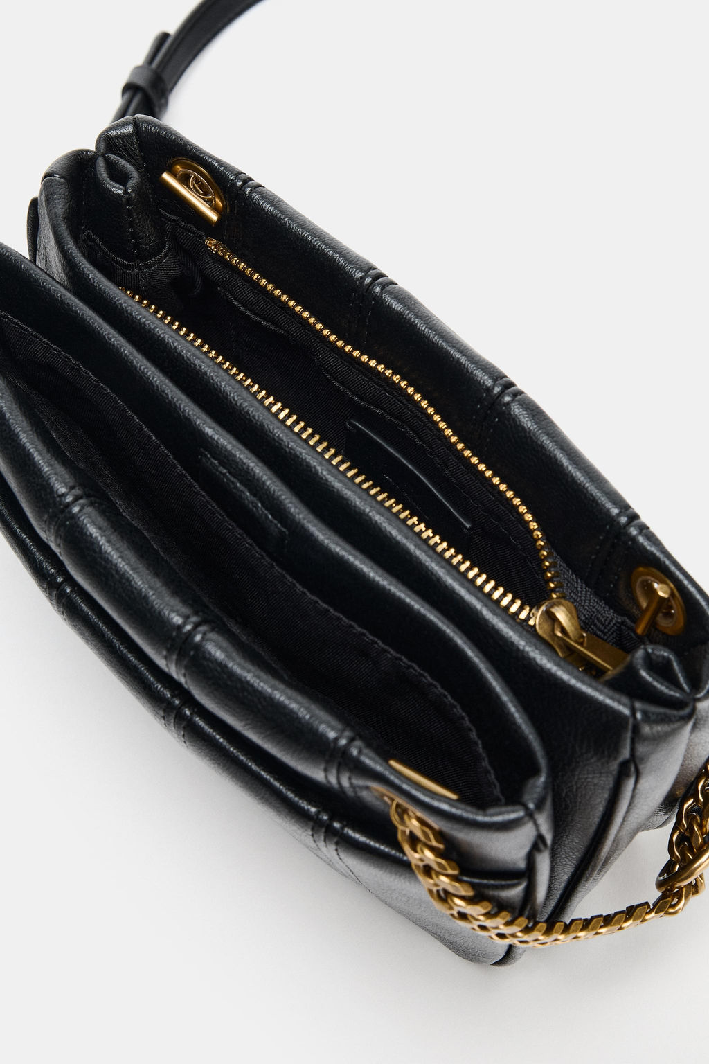 QUILTED CROSSBODY BAG - Zara фото 14