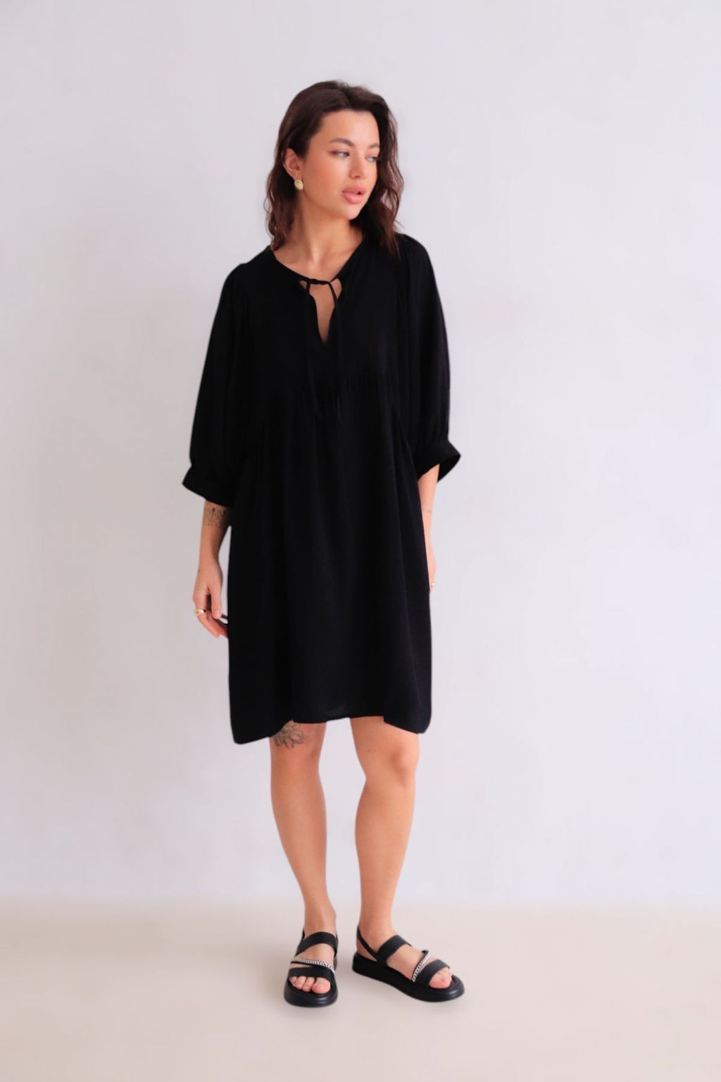 Martichelli Платье чёрное фото 23