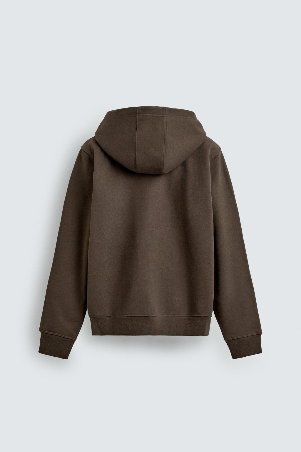 HEAVYWEIGHT HOODED ZIP-UP SWEATSHIRT ORIGINS - Zara фото 8