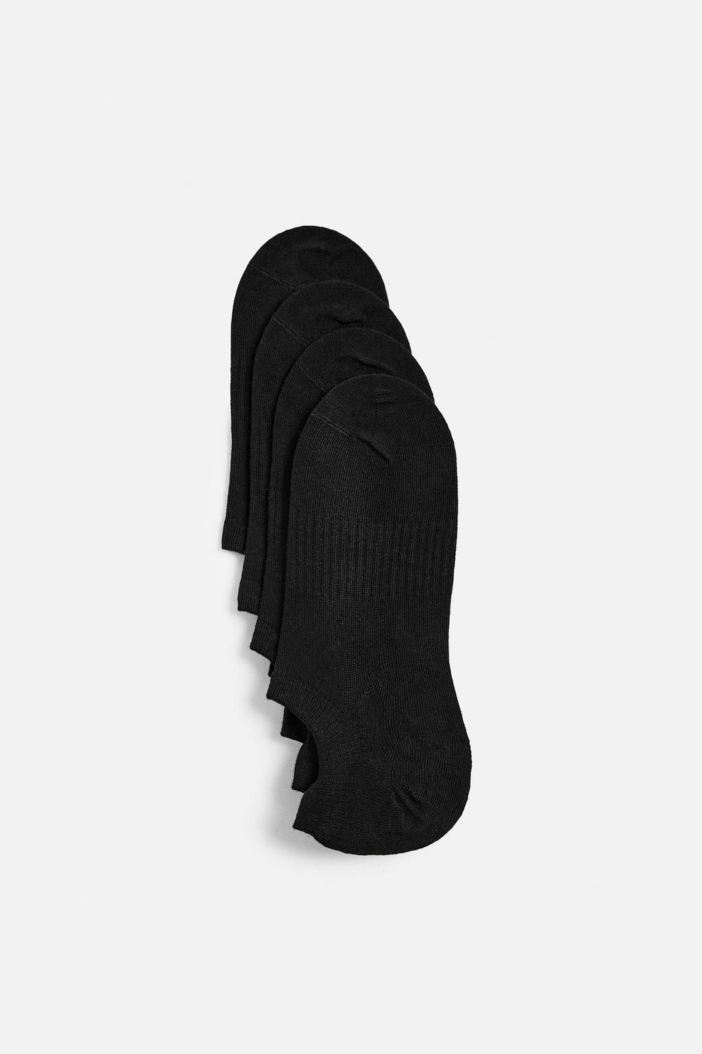 4-PACK OF NO-SHOW SOCKS - Zara фото 3