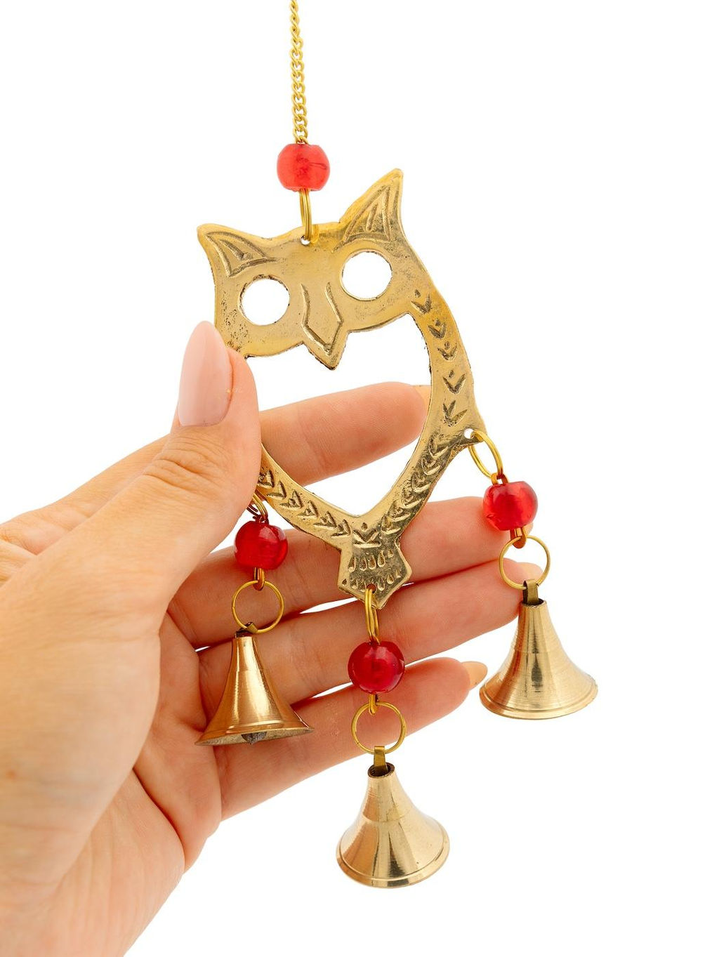 Колокольчик (25х6х1,5) Сова № Кл65 2шт/уп - Ганг фото 3