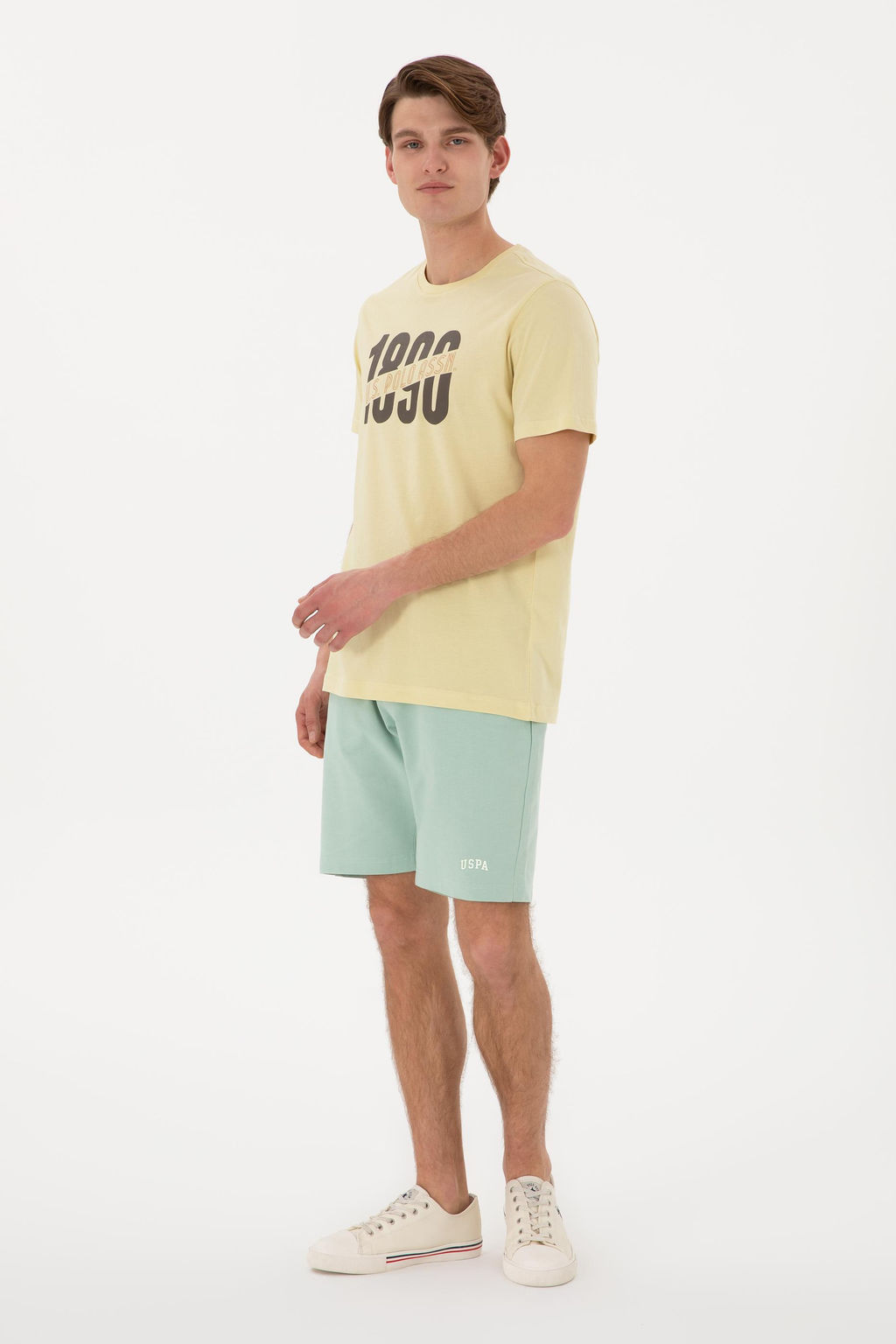 Erkek Bisiklet Yaka A__k Haki Ti__rt Sepette S_rpriz _ndirim - U.s. polo assn фото 4