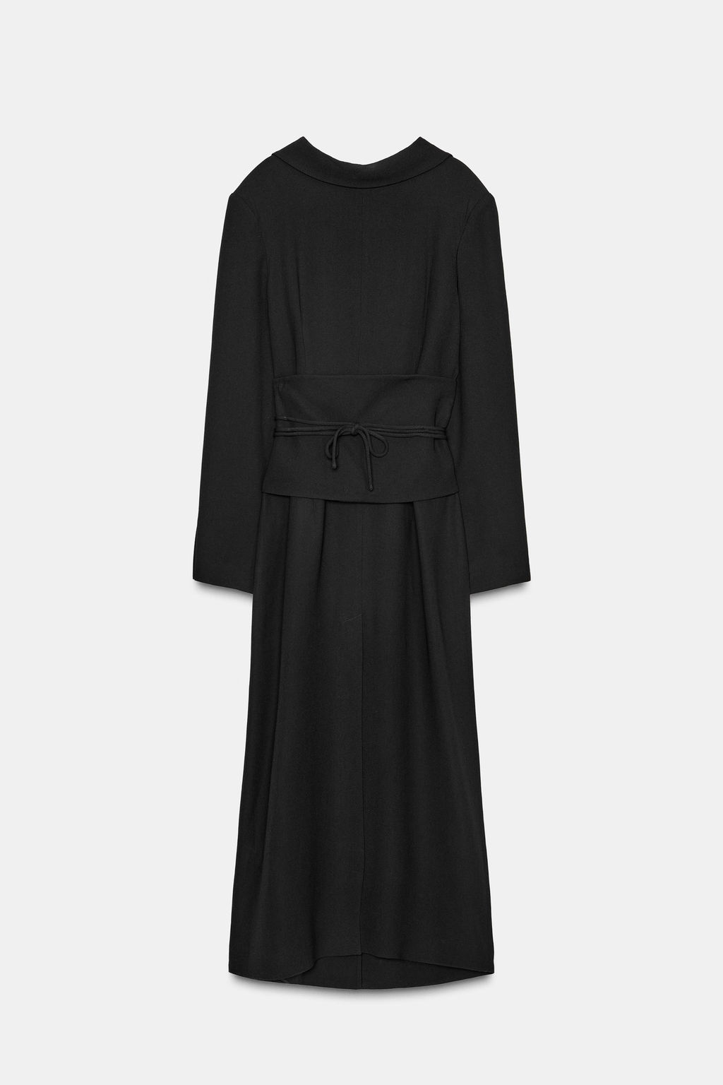 ZW COLLECTION LIMITED EDITION SASH COAT DRESS - Zara фото 8