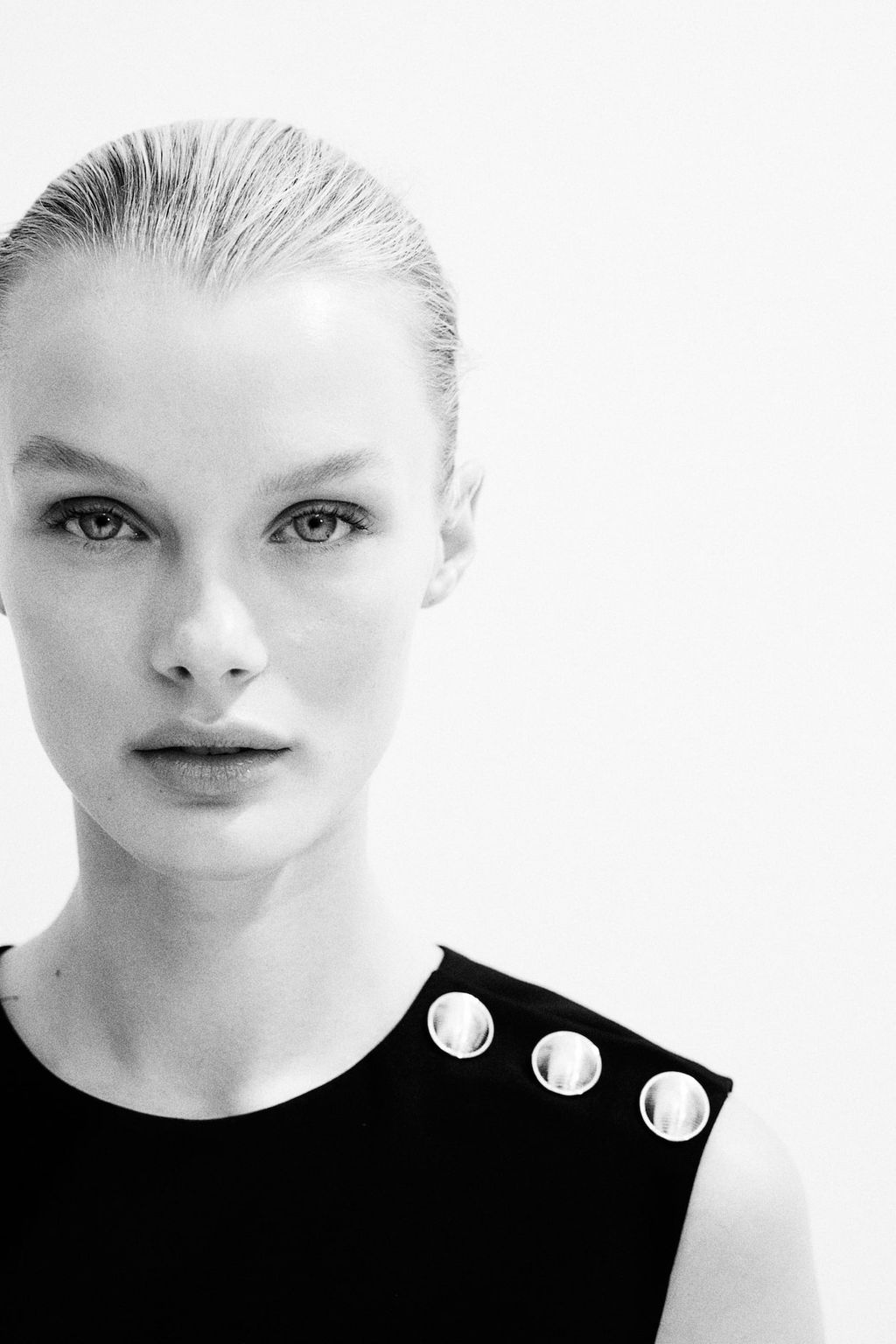 Minivestido con botones decorativos - H&m фото 2