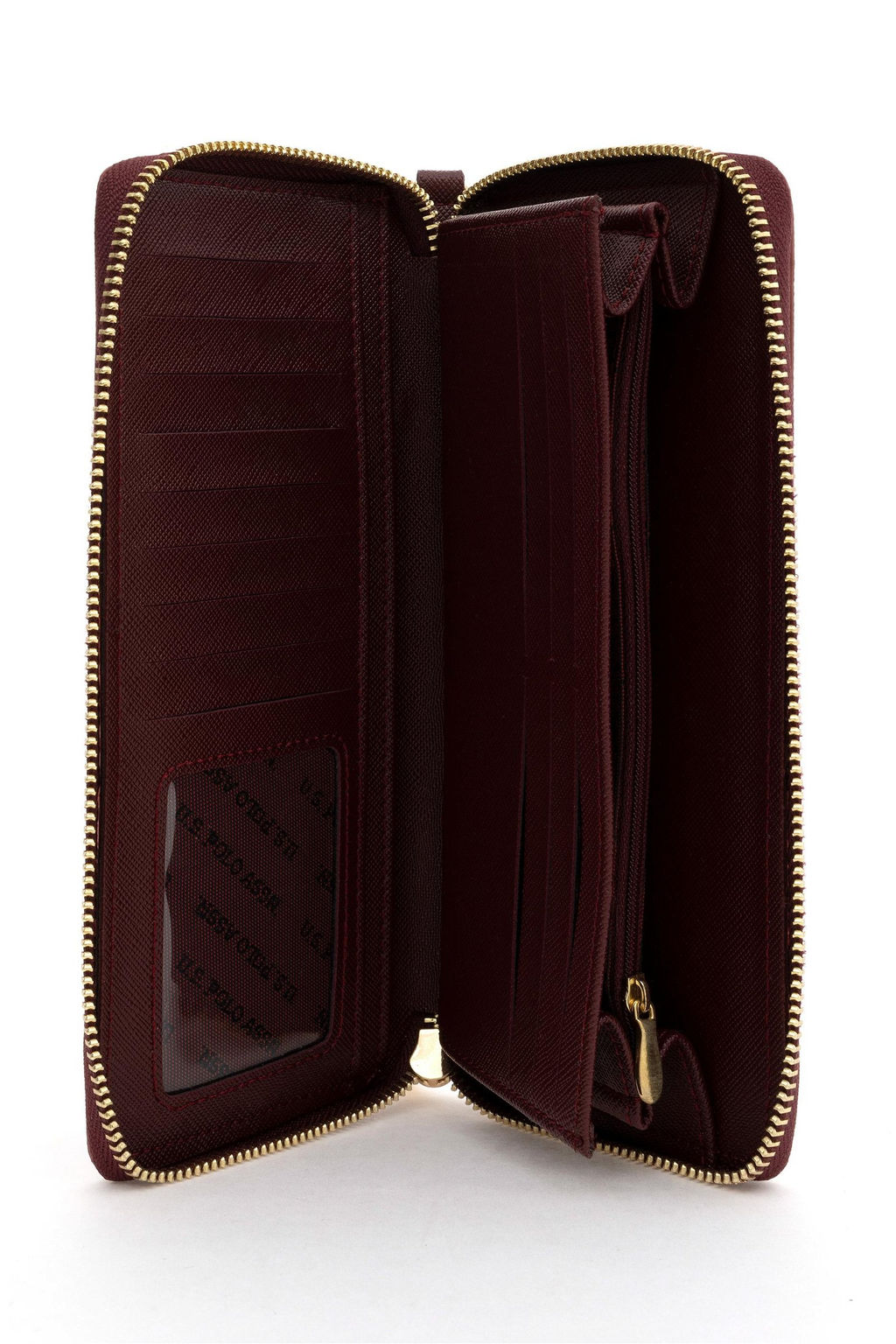 U. S. Polo Assn Женский бордовый кошелек - U.s. polo assn фото 5