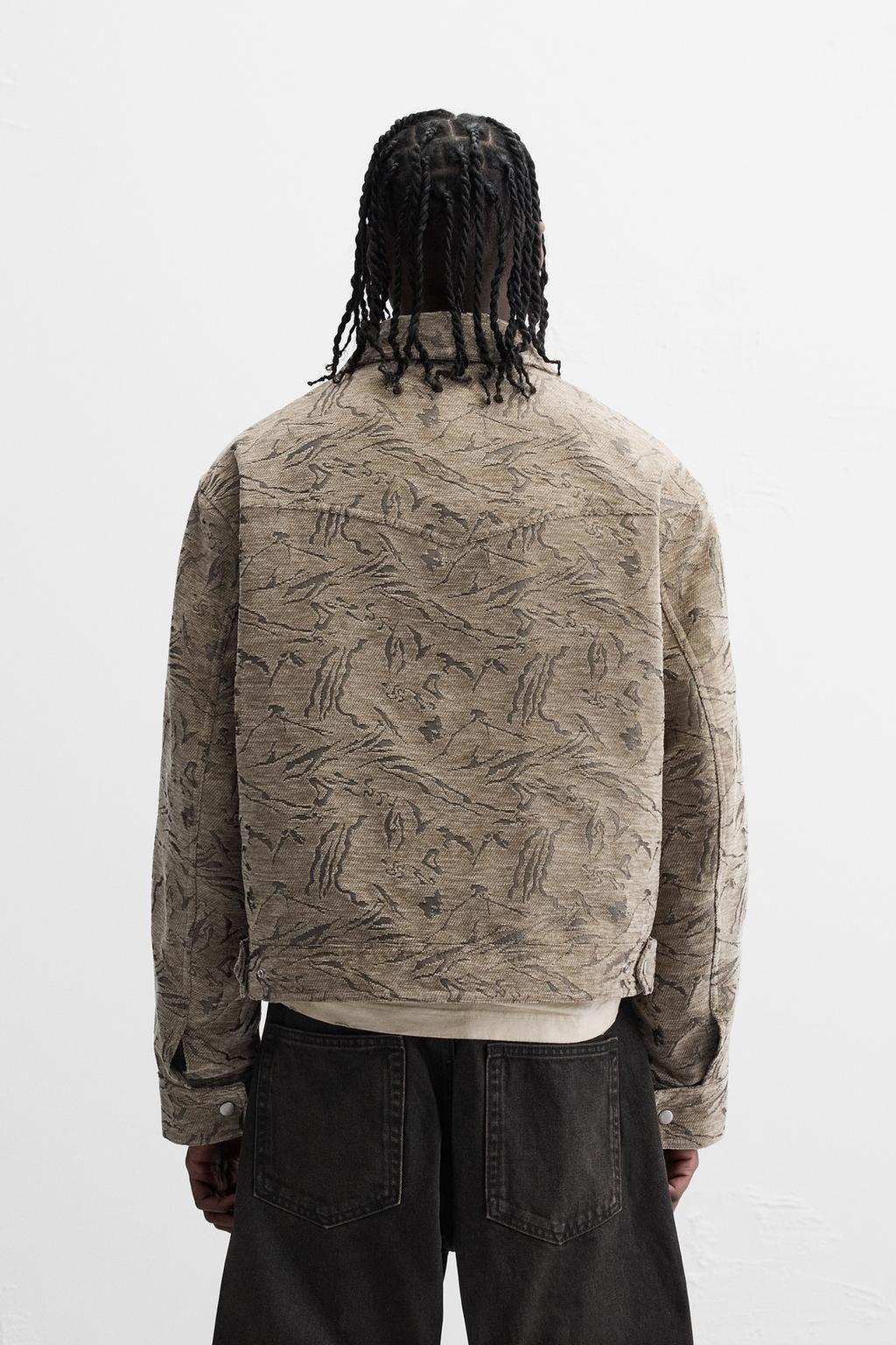 ABSTRACT PRINT JACKET - Zara фото 3