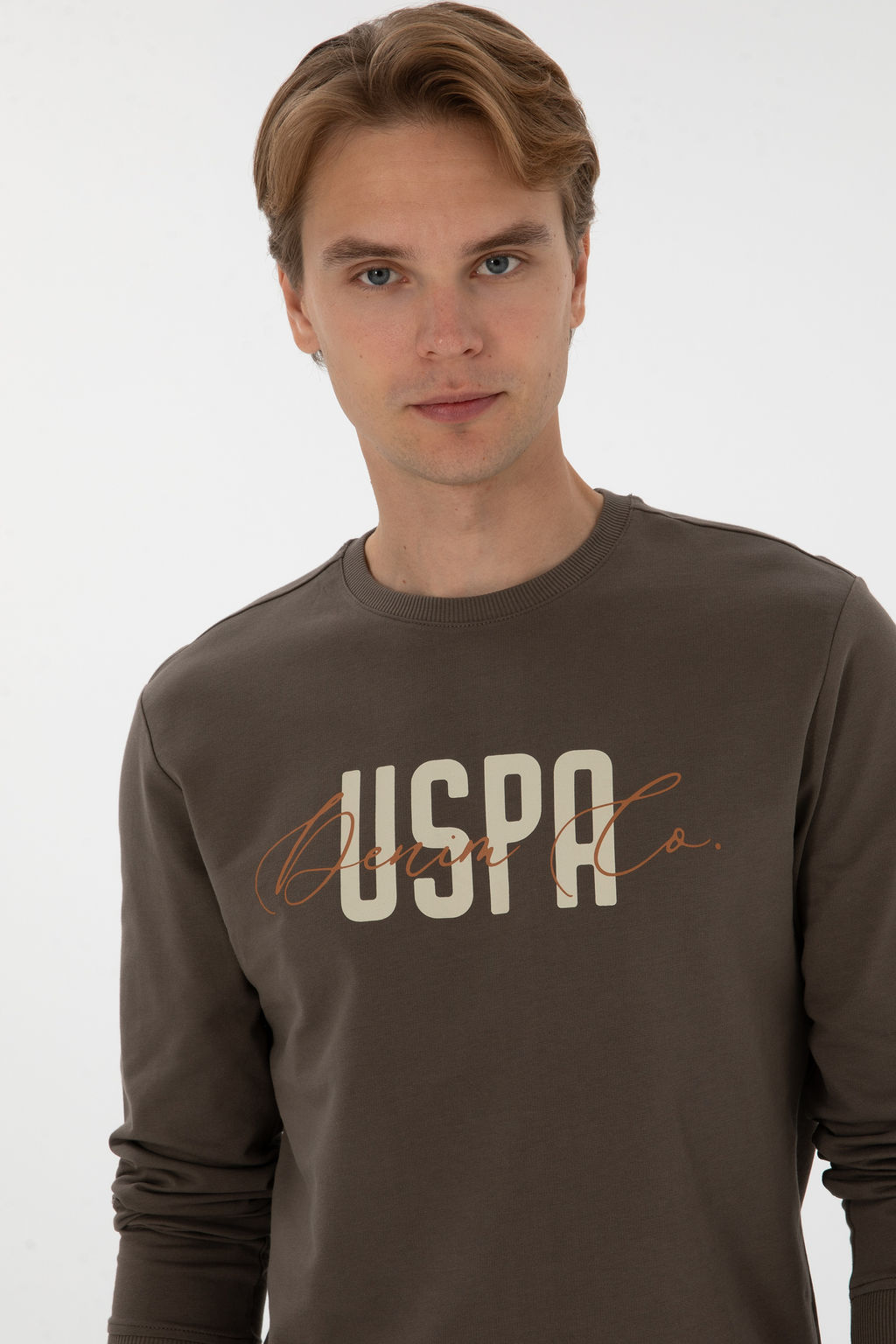 Erkek Vizon Sweatshirt Sepette S_rpriz _ndirim - U.s. polo assn фото 16