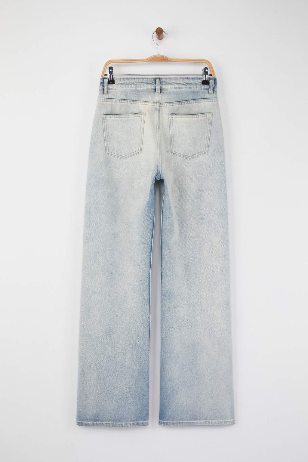 Mavi Vintage Y?kama Yuksek Bel Genis Paca Wide Leg Jeans TWOAW26JE00072 - Trendyolmilla фото 8