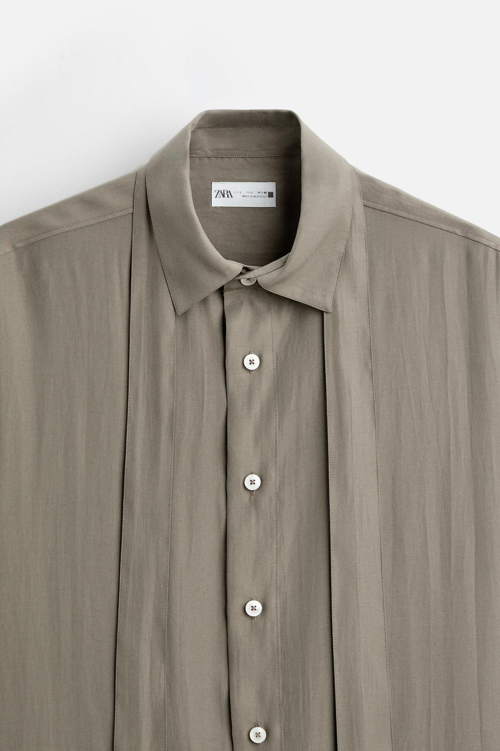 FLOWING SHIRT WITH BOW - Zara фото 8