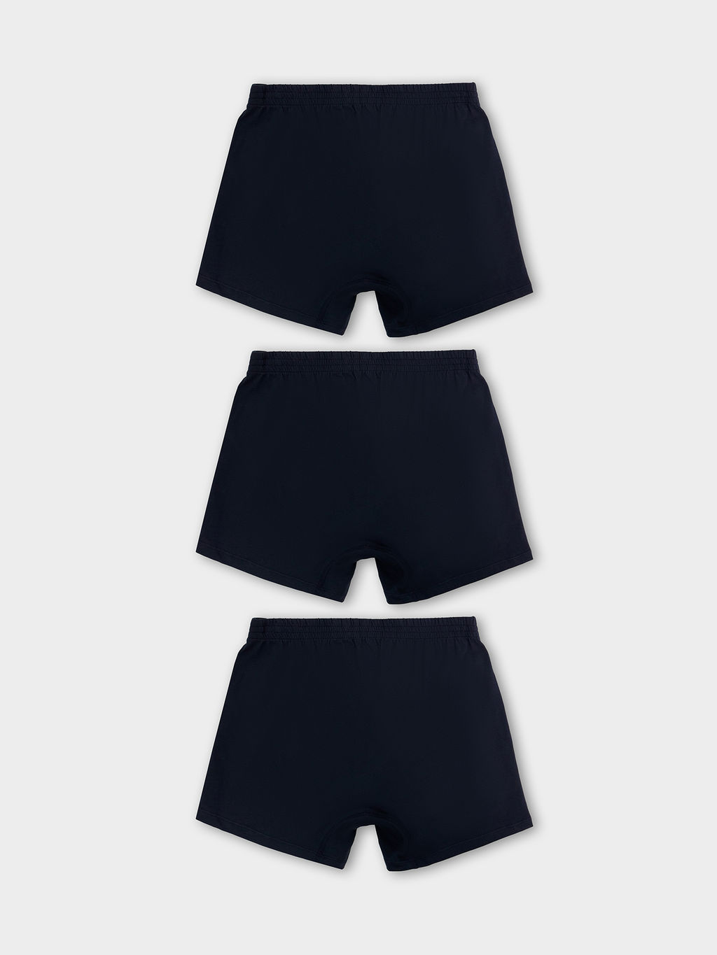 Трсы мужские шорты мультипак (3 шт.) в темно-синем цвете т.синий +т.синий +т.синий 411152-3 - Mark formelle фото 6