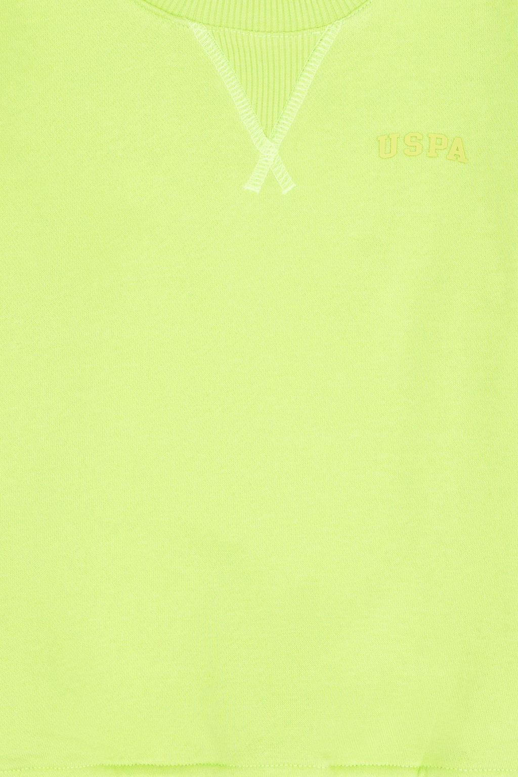 Erkek _ocuk Ye_il Bisiklet Yaka Basic Sweatshirt - U.s. polo assn фото 3