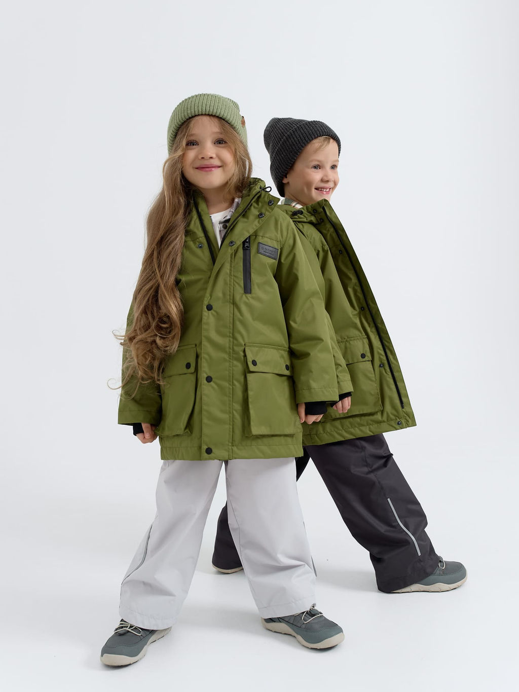 Парка демисезонная Бамбук - Bungly фото 17