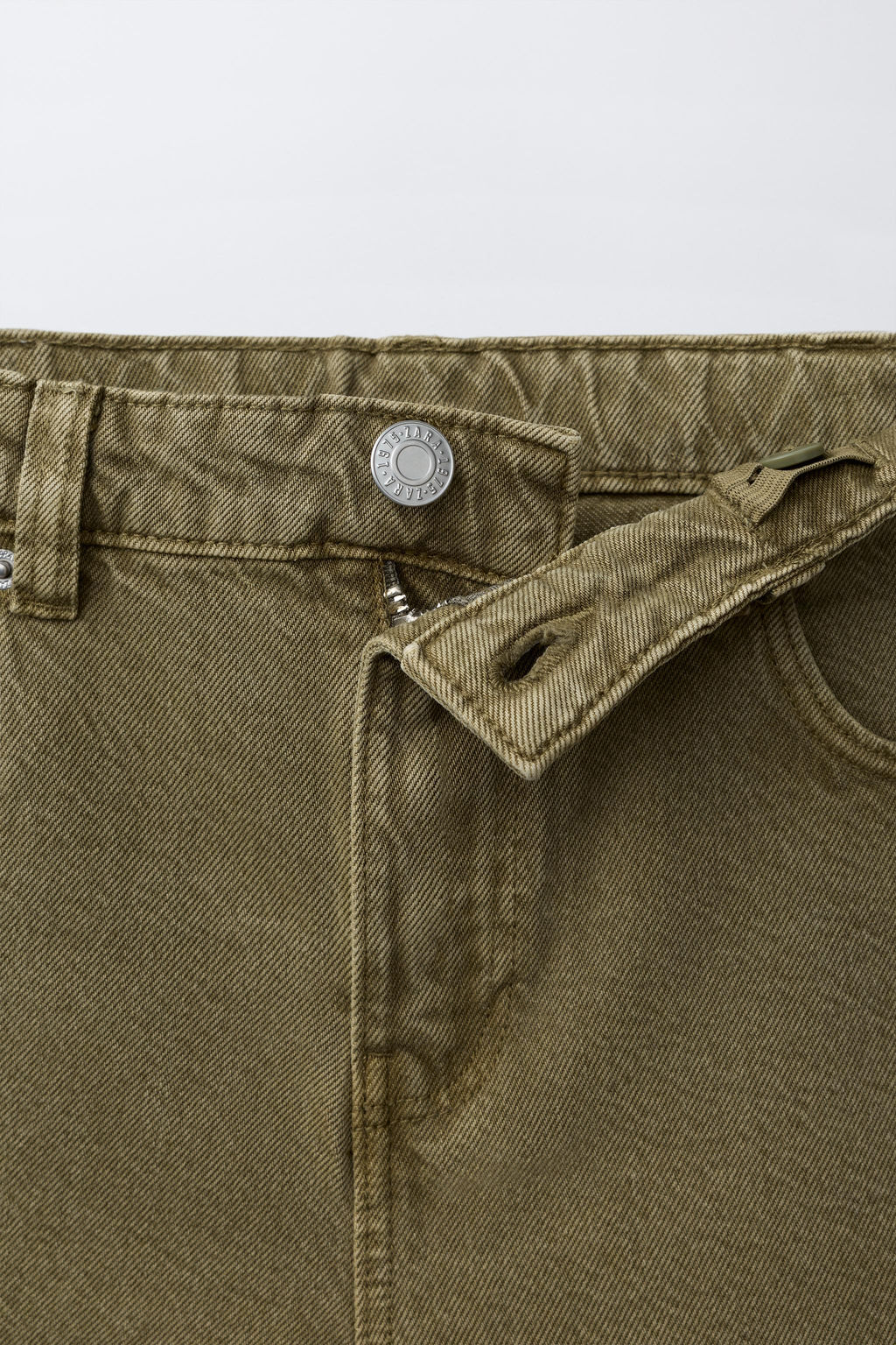 BERMUDA RELAXED BAGGY / Verde - Zara фото 3