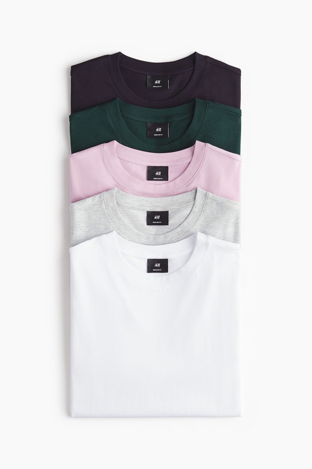 Pack de 5 camisetas Regular Fit - H&m фото 7