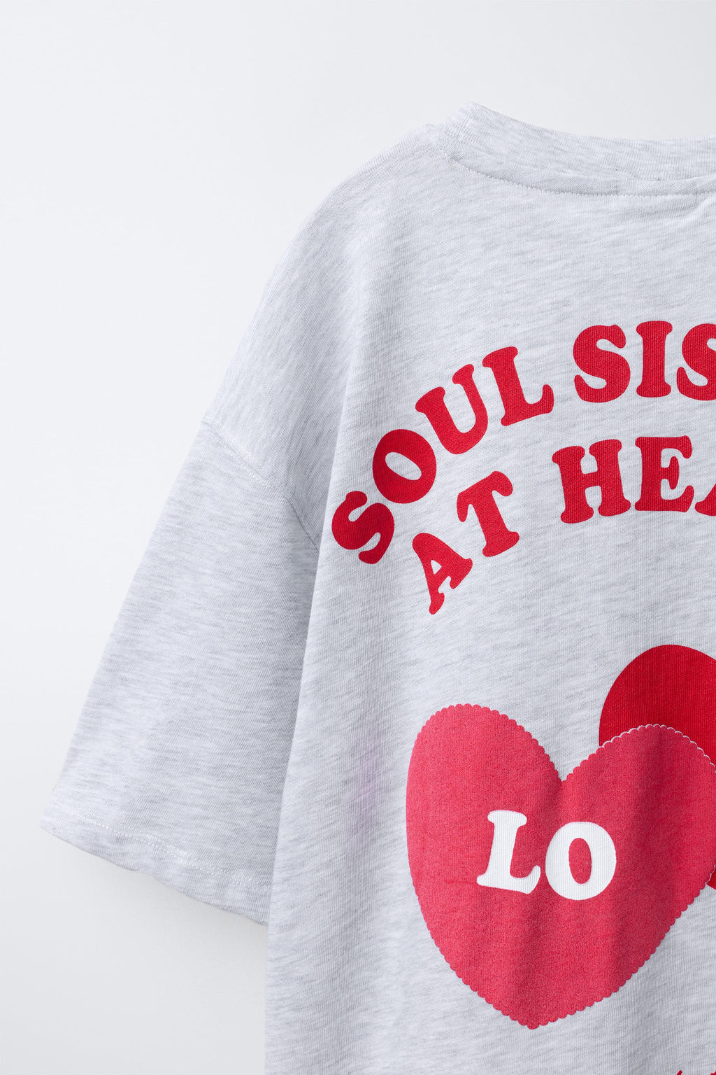 HEART PRINT T-SHIRT - Zara фото 11