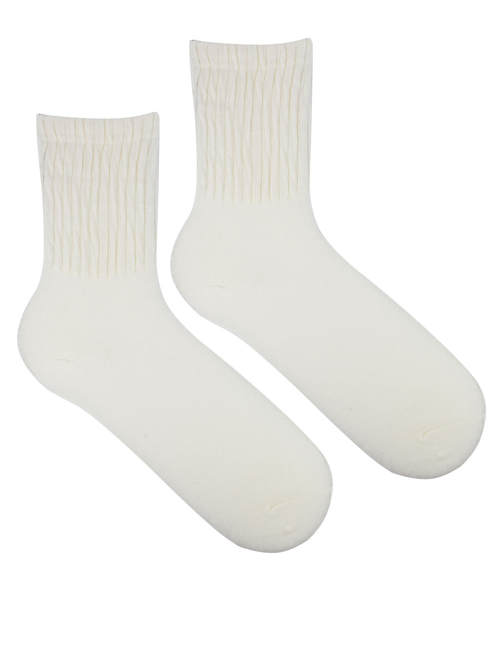 Носки р.35-40 Волны Белый - Krumpy фото 4