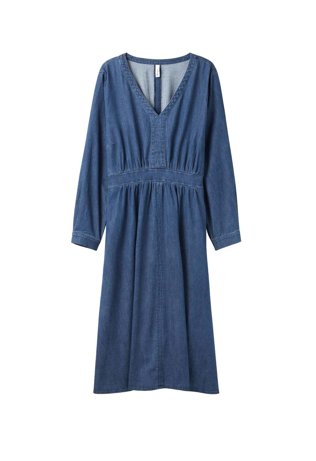 Джинсовое платье, синее - Sheego фото 2