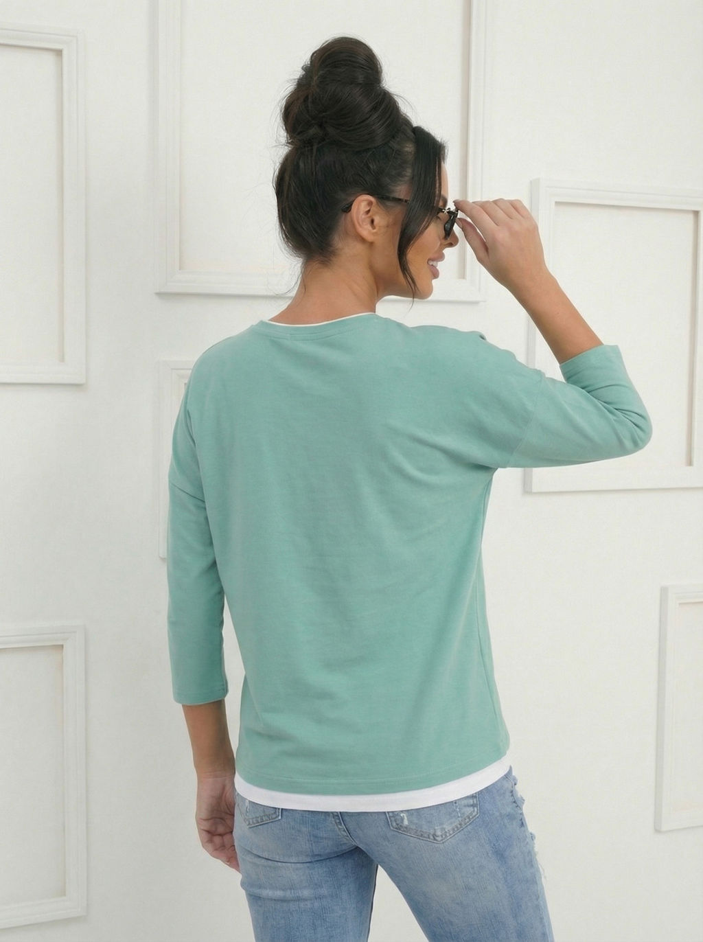 Лонгслив Хлопок 95%, лайкра 5%. Вегас - Ивассорти фото 7