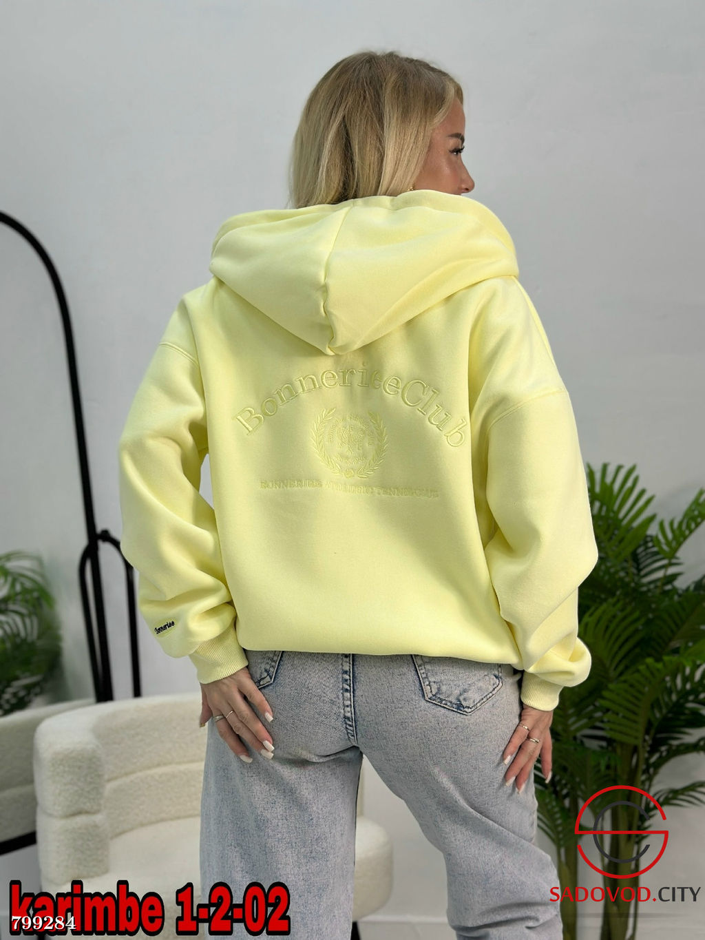 толстовка женская на молнии - Bruno фото 5
