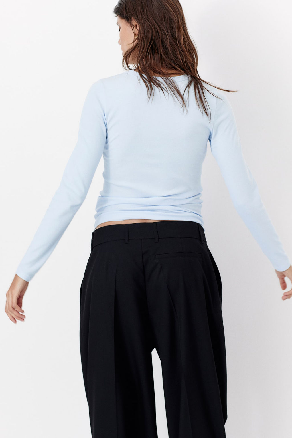 MAMA Camiseta en punto de canale - H&m фото 4