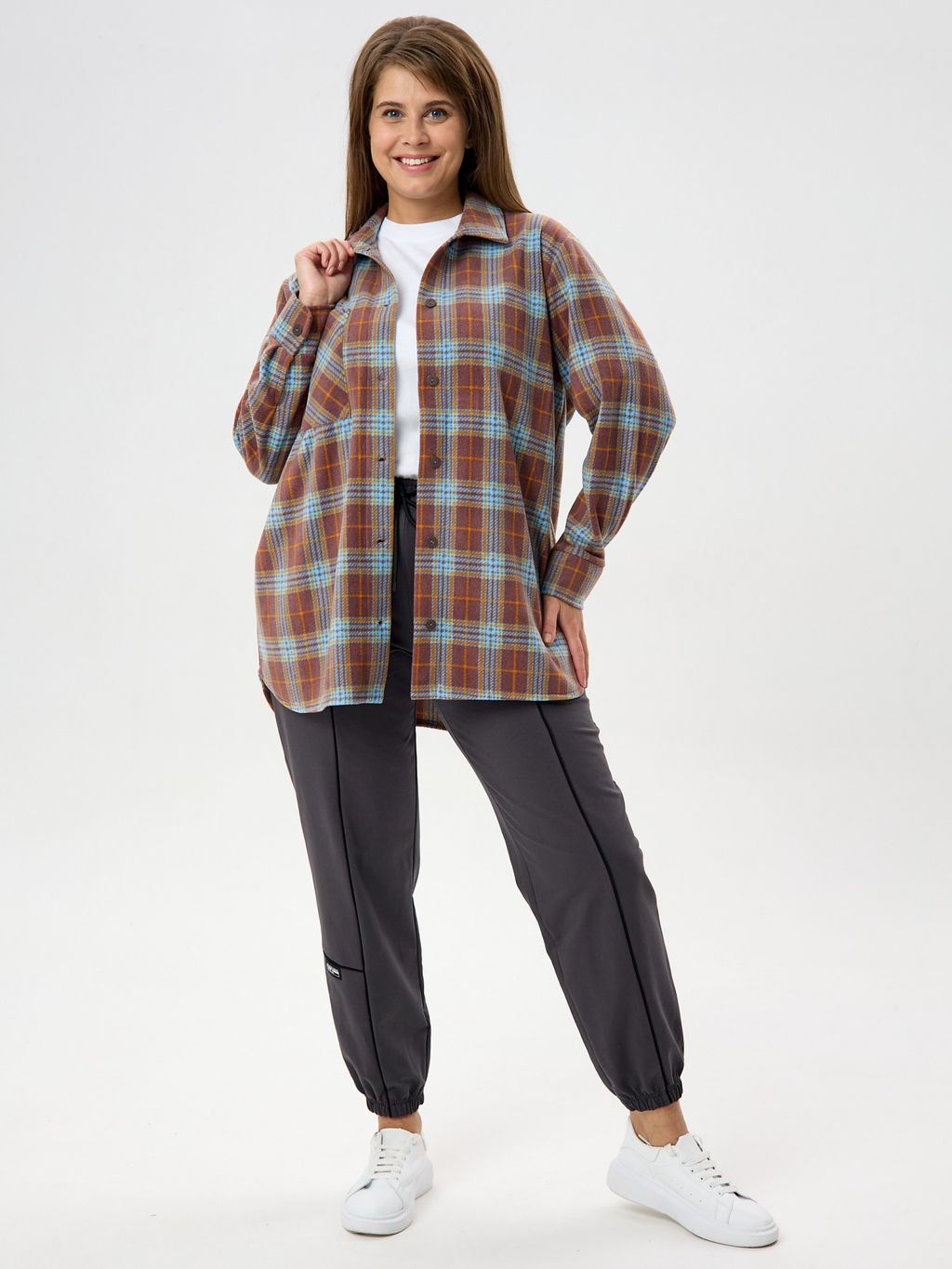Рубашка женская из флиса VIOTEX - Виотекс фото 30
