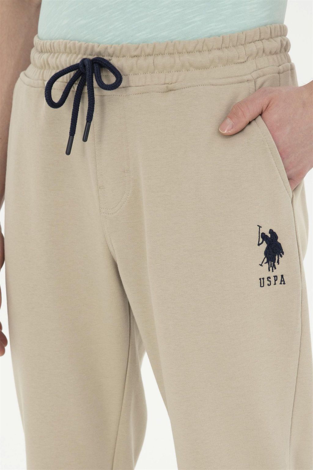 Мужские спортивные штаны светло-хаки Неожиданная скидка в корзине - U.s. polo assn фото 6