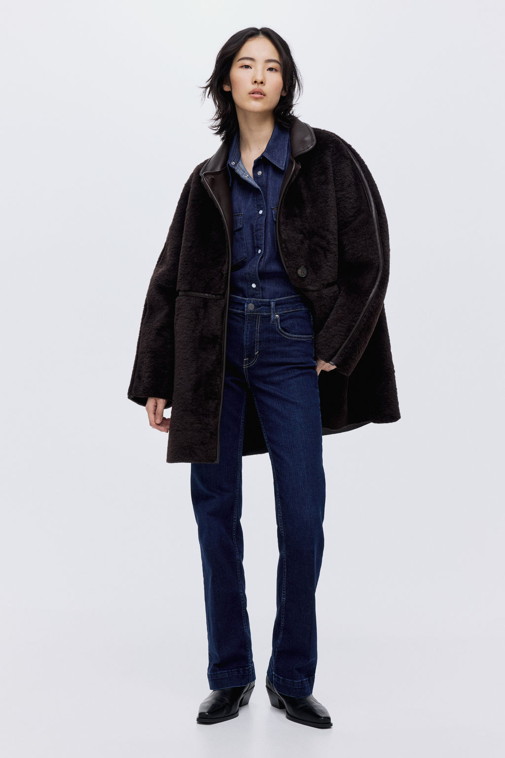 Bootcut Regular Jeans - H&m фото 5