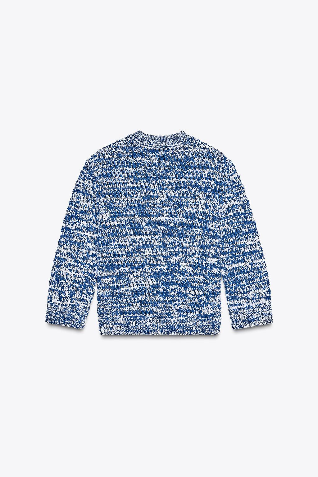 FRENCH SLEEVE KNIT CARDIGAN - Zara фото 7