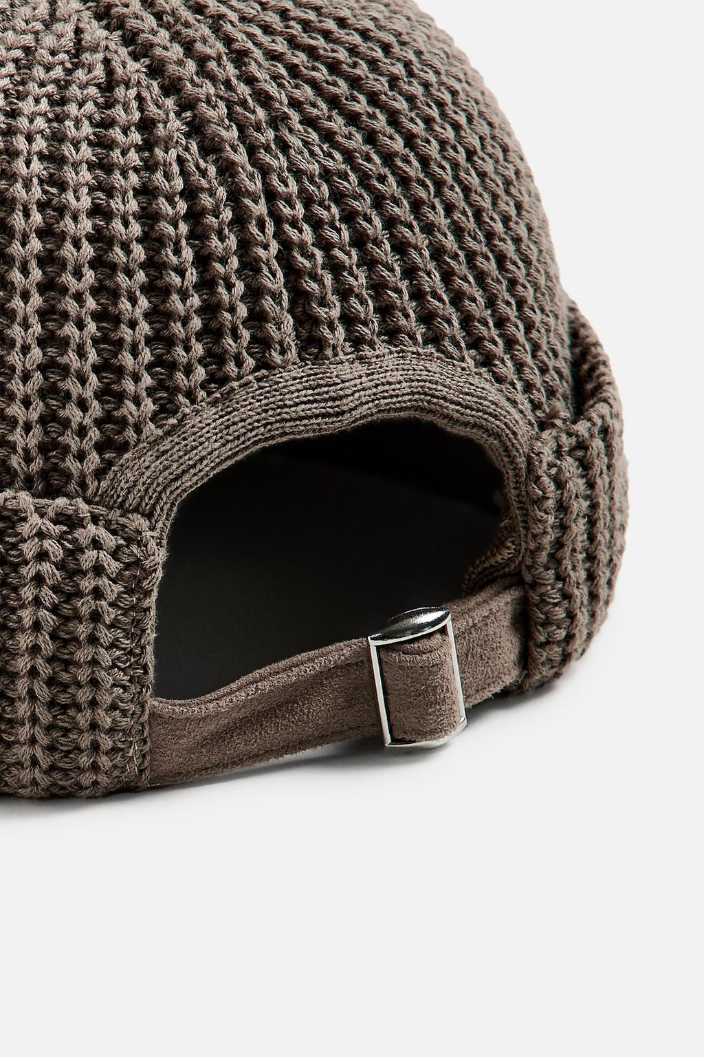 SHORT KNIT BEANIE - Zara фото 6
