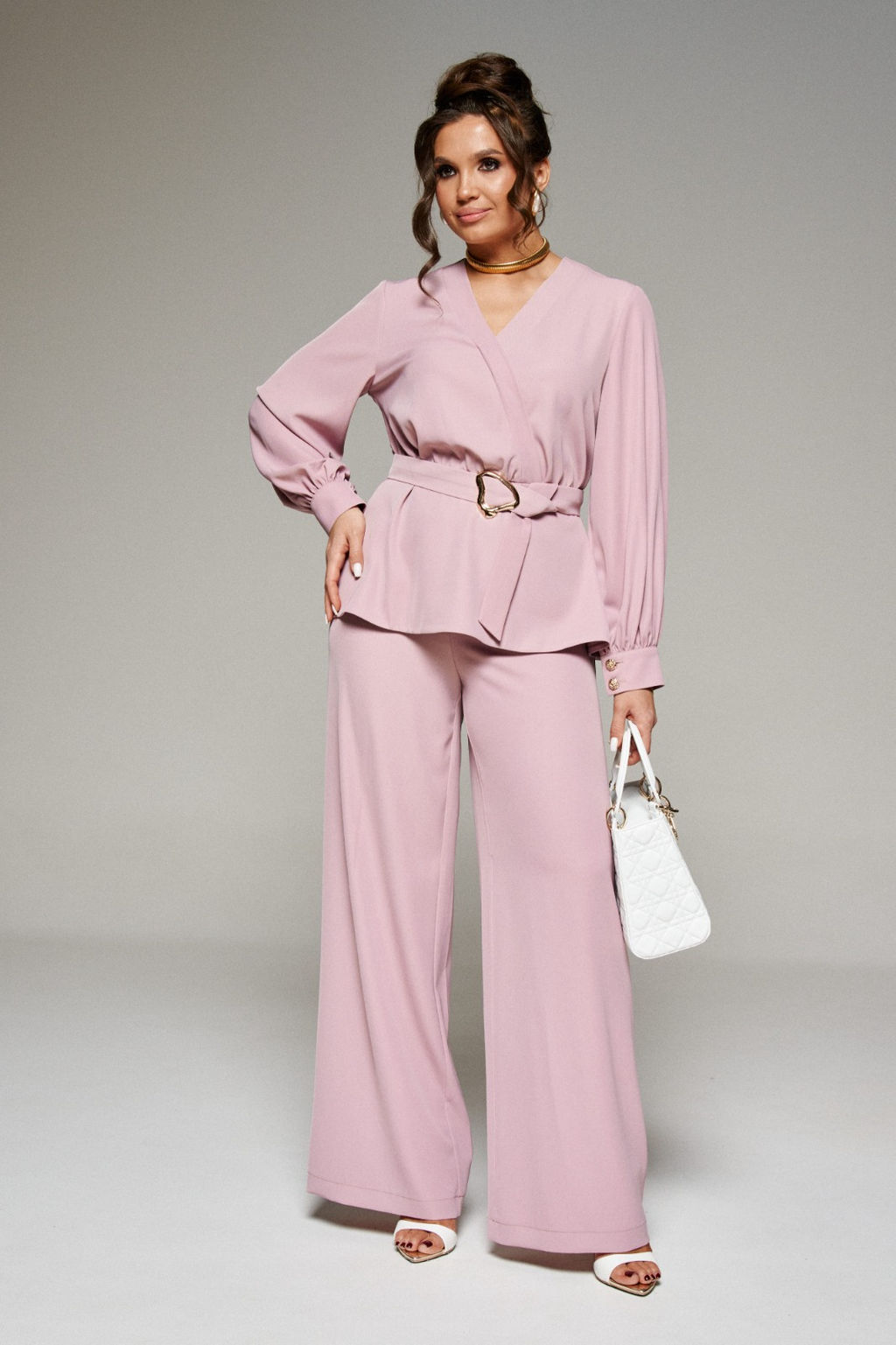 Костюм 6284 пудра - Beautiful and free фото 2