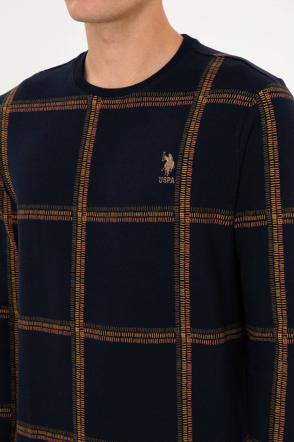 Erkek Lacivert Sweatshirt