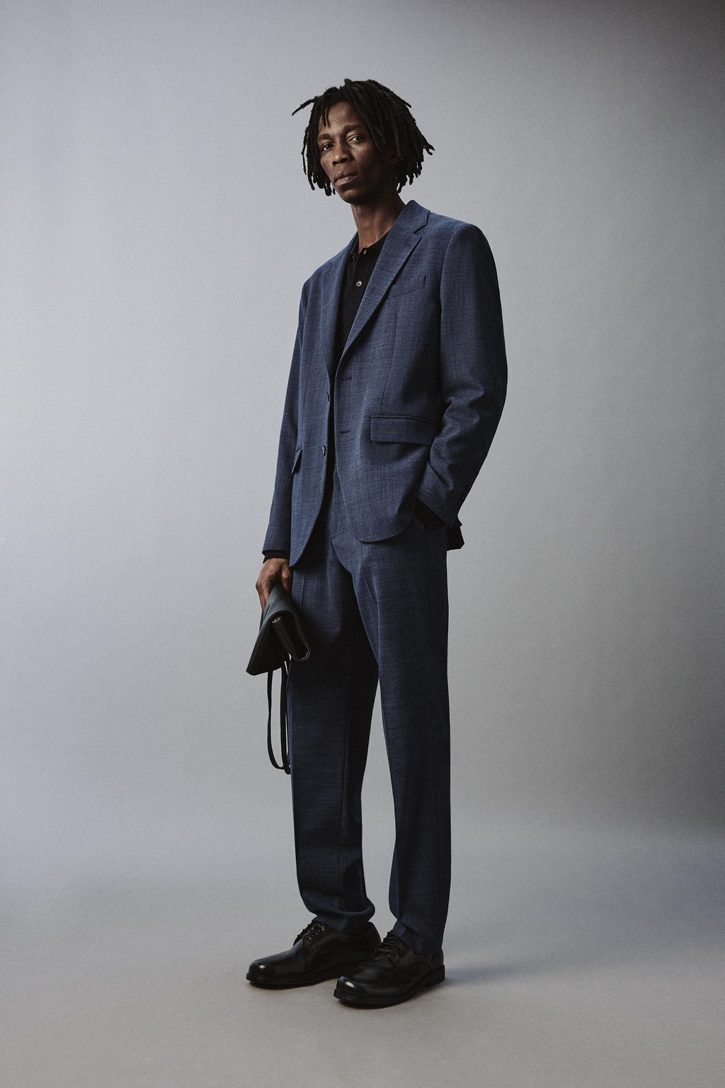 BLAZER TRAJE ESTRUCTURA / Azul / ?ndigo - Zara фото 4