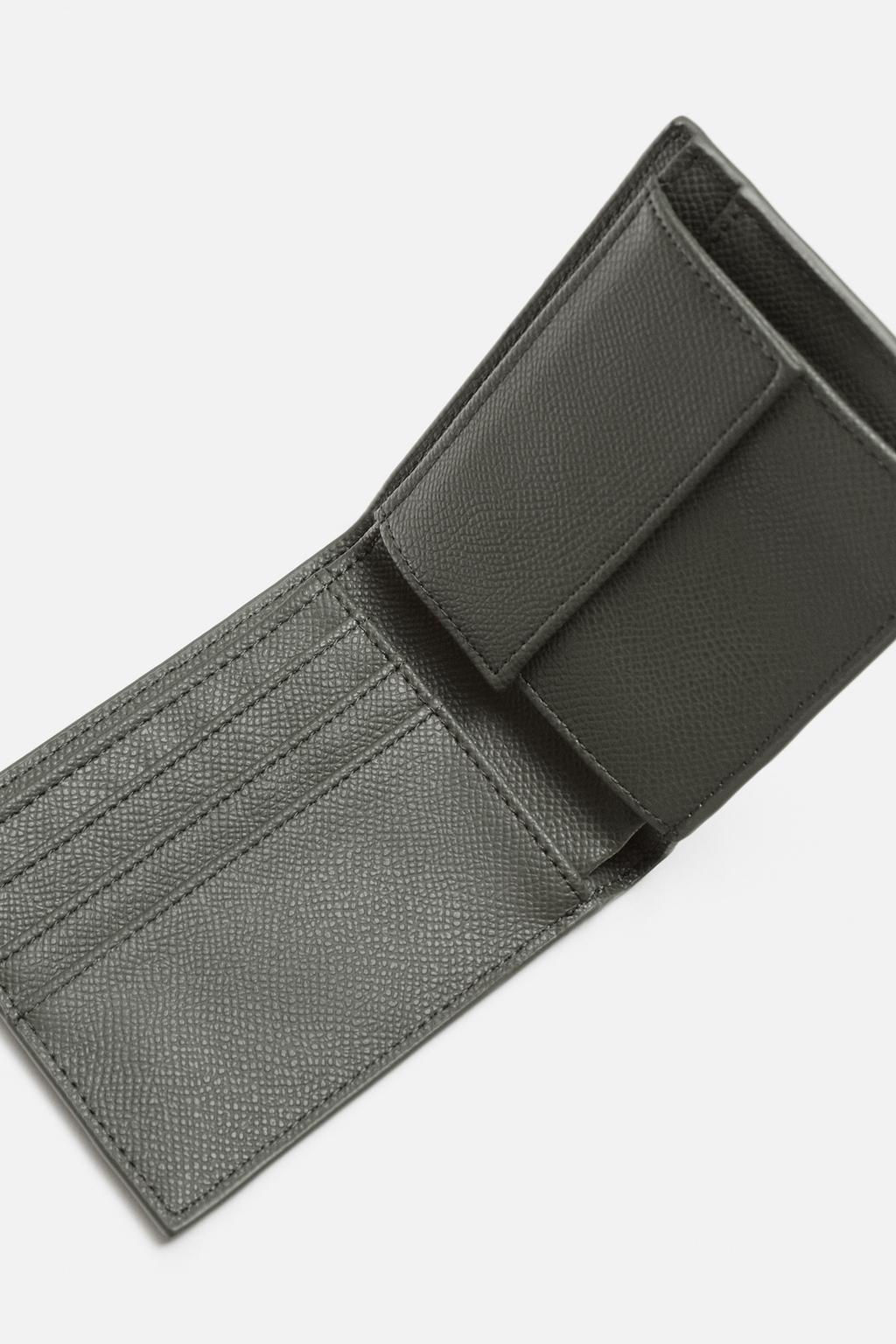 TEXTURED WALLET - Zara фото 7