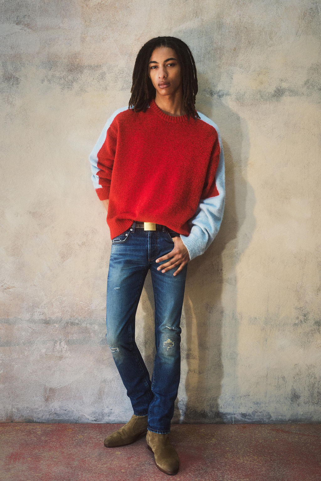 LEATHER BUCKLE BOOTS BOBBY GILLESPIE X ZARA
